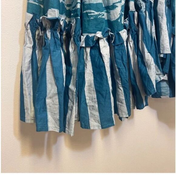 Sika Nia Strapless Printed Knee-Length Dress sz 10 - Picture 8 of 8